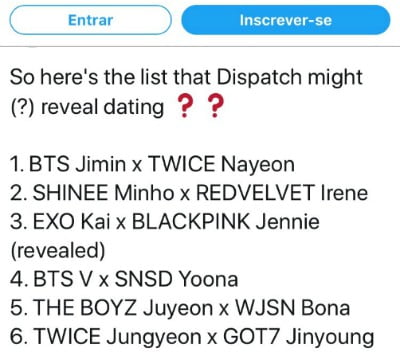 Who will be Dispatch Couples 2022? BTS's Jimin and Twice's Nayeon is dating spreading on social media! 1