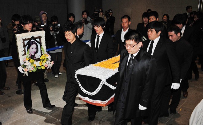 jang ja yeon funeral