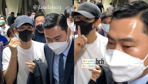 Korea's richest actor Kim Soo Hyun made everyone crazy when he appeared at Manila Philippines airport.