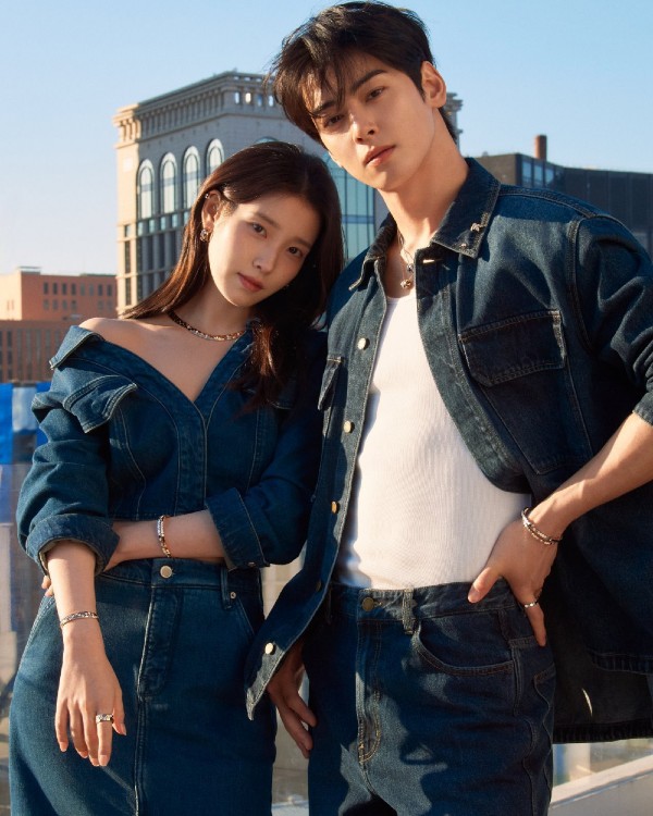 IU and Cha Eun Woo featured as a stylish duo in Chaumet's 'Bee De Chaumet' campaign 3