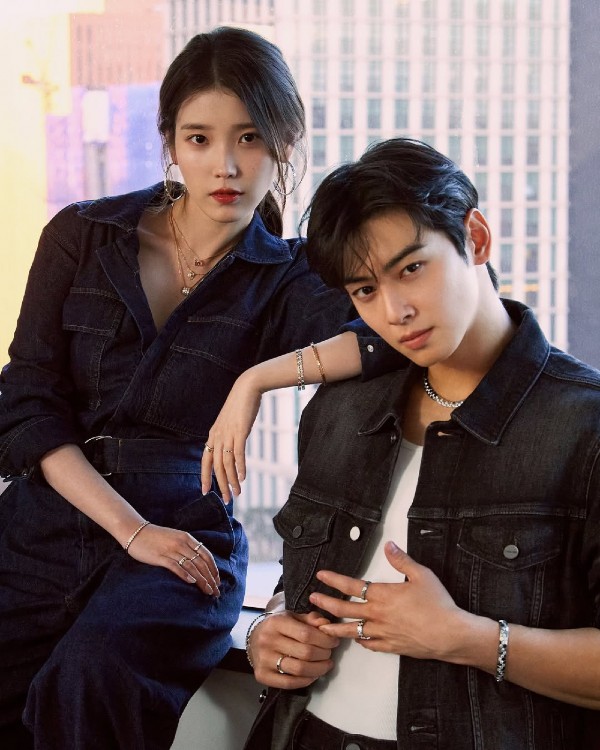 IU and Cha Eun Woo featured as a stylish duo in Chaumet's 'Bee De Chaumet' campaign 4