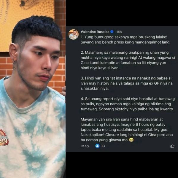 Valentine Rosales Posts About Mental Health and Undergoes an Emergency Psychiatric Session Amid Controversy Involving Ivan Cezar Ronquillo 16 Valentine Rosales Posts About Mental Health and Undergoes an Emergency Psychiatric Session Amid Controversy Involving Ivan Cezar Ronquillo 2
